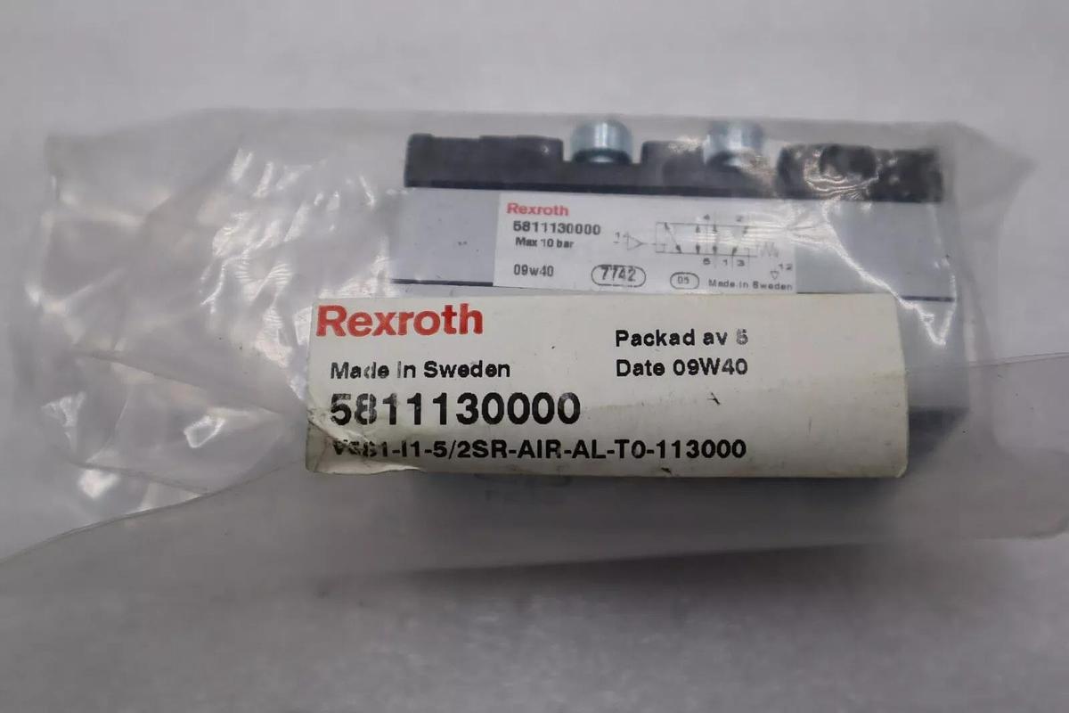 NEW Rexroth 5811130000 MAX 10 BAR 09W40 STOCK 5418