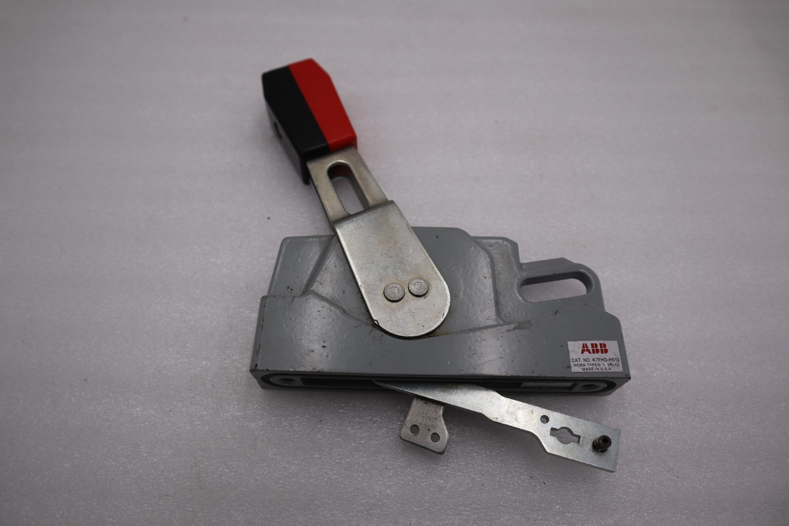 Used *New* ABB K7FHD-HS12 Disconnect Handle Kit, Electrical Enclosure Operator Switch