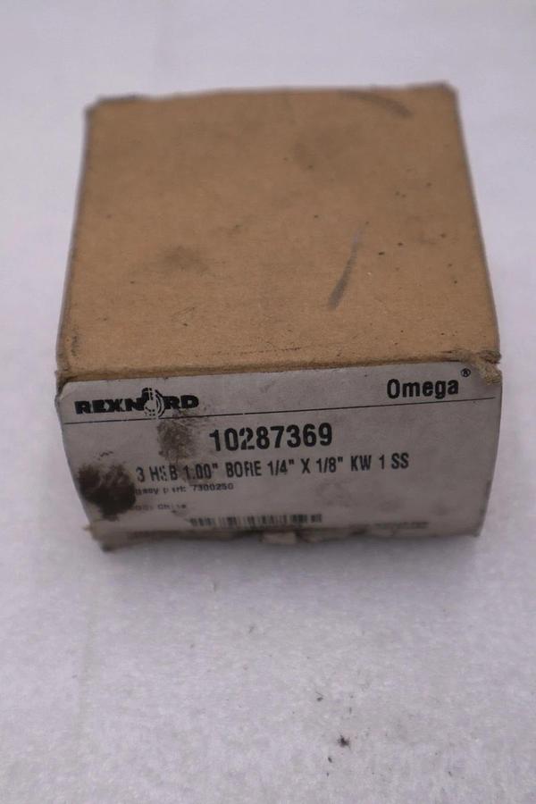 NEW OPEN BOX Rexnord 10287369 3 HSB 1.00 Bore 1/4 x 1/8 STOCK K3264CC