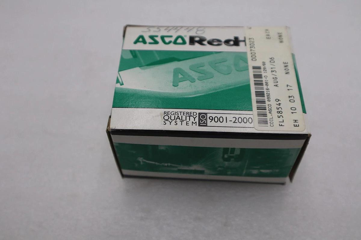 NEW ASCO 099216-001-D* SOLENOID VALVE REPLACEMENT COIL KIT STOCK G819A