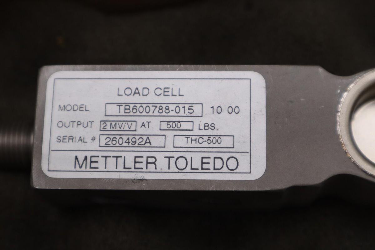 NEW METTLER TOLEDO TB600788-015/ TB600788015 LOAD CELL 500LB STOCK H448