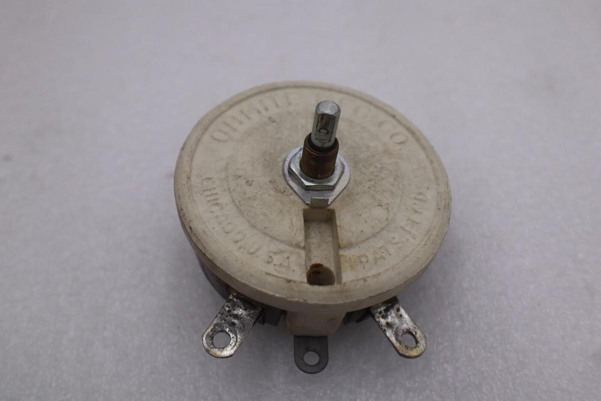 Used OHMITE 0452 RHEOSTAT 100W MODEL K #K-3023