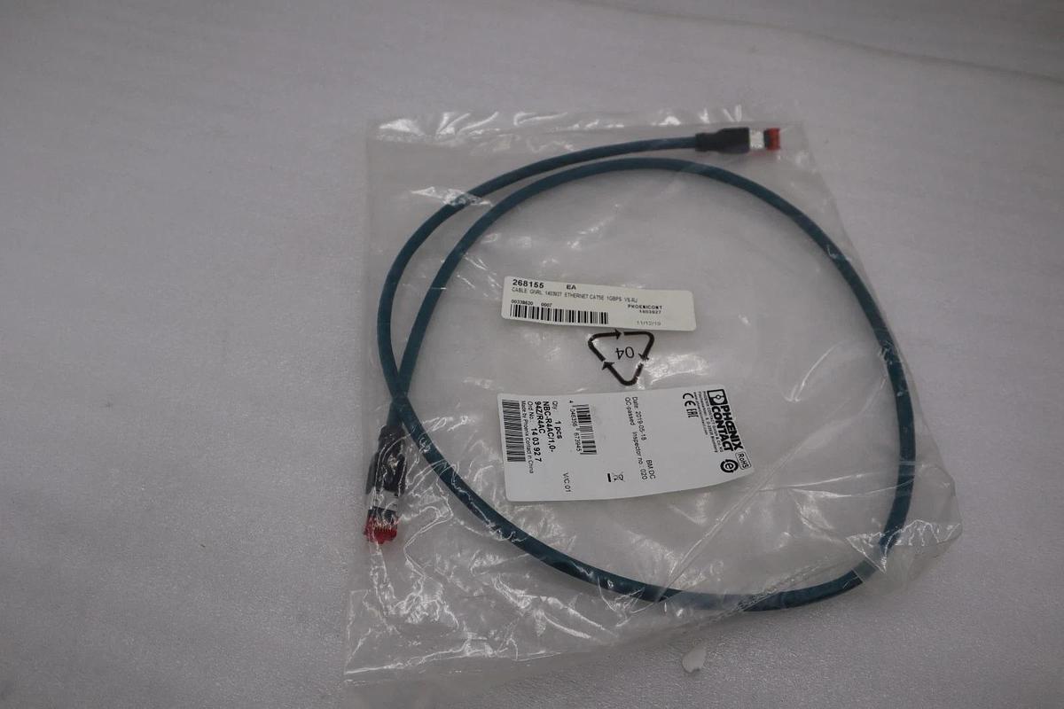 Used NEW Phoenix Contact NBC-R4AC/1,0-94Z/R4AC Ethernet Cable STK G968A