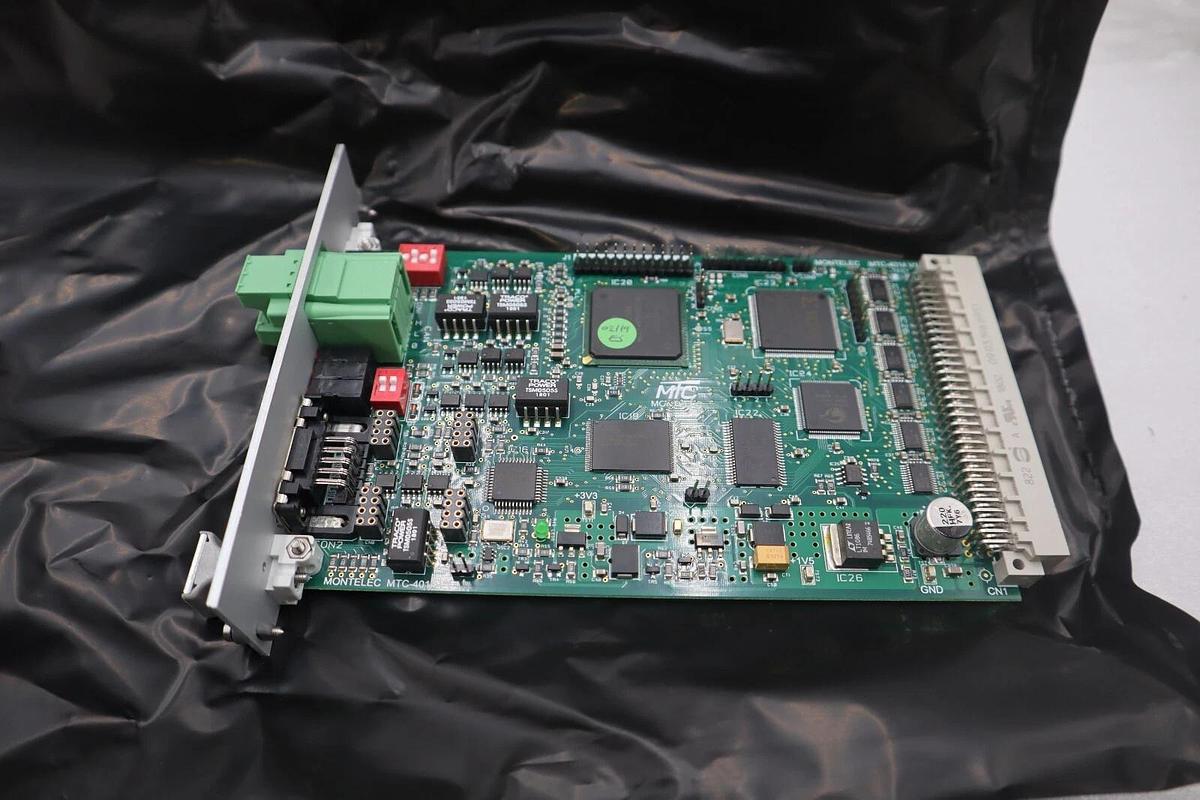 Used PASABAN MONTELEC MTC-4014 V1 / MTC4014V1  CAN-RS-485-PROFIBUS COMMUN NEW #G553A