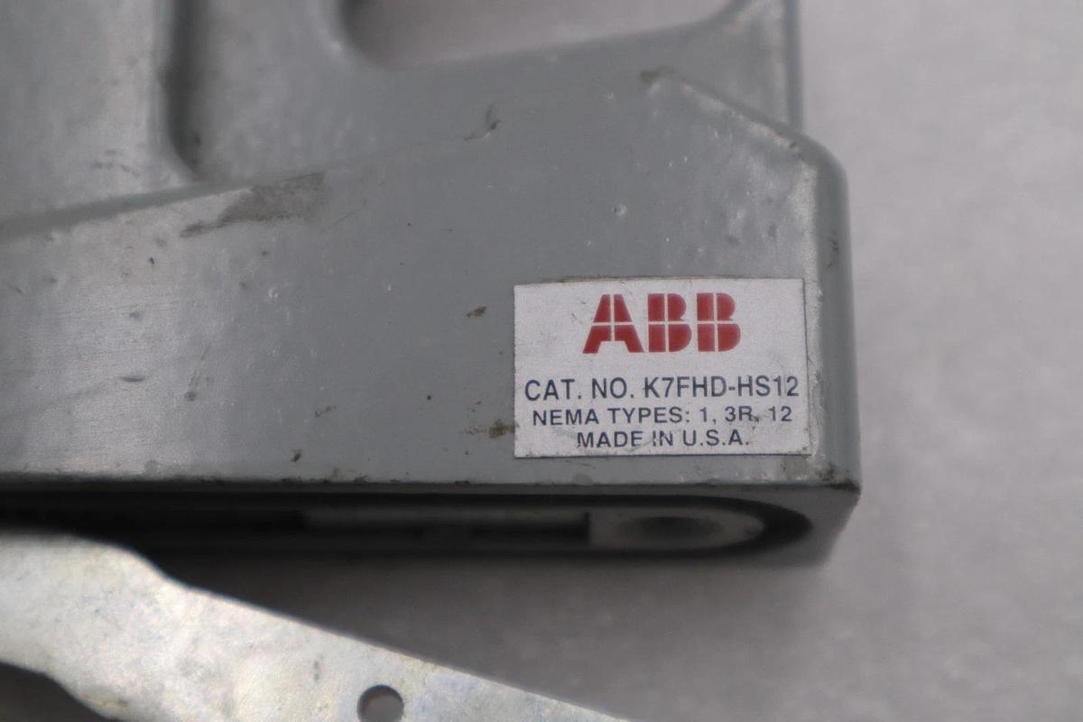 *New* ABB K7FHD-HS12 Disconnect Handle Kit, Electrical Enclosure Operator Switch