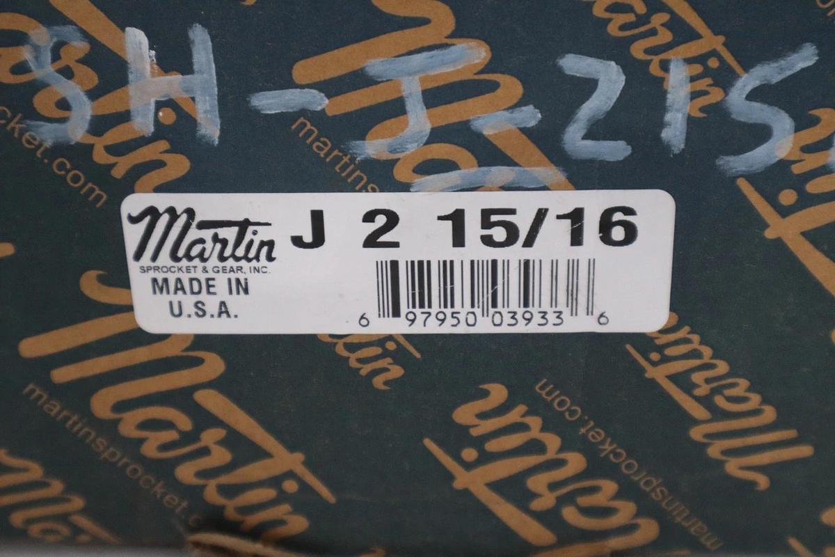 Used NEW Martin Sprocket & Gear J2-15/16 QD Bushing STK GF522