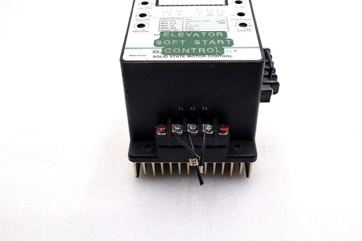 Used BALDOR / LECTRON G71 208/230/460 60Hz 16A SOLID STATE MOTOR CONTROL STOCK 2061