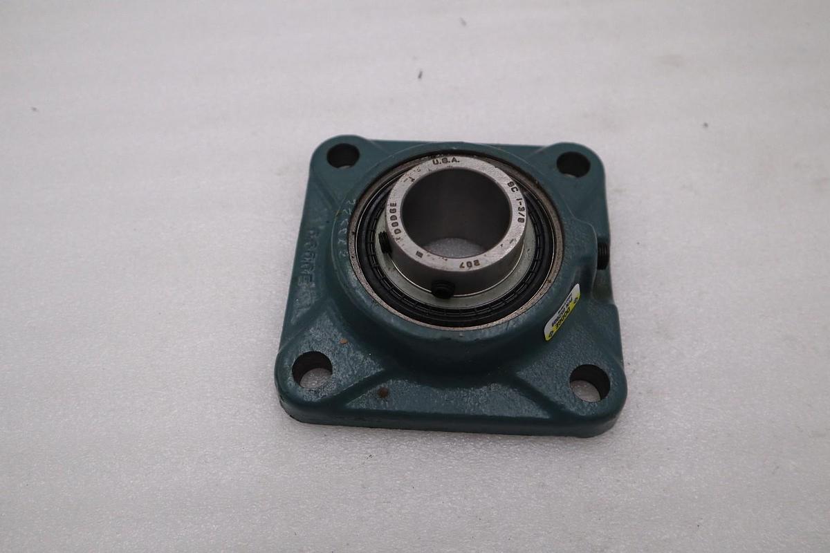 Used Dodge 052009 F4B-SC-106-NL1-3/8 in Bore, 4-Bolt Flange Mount Bearing NEW #H1316