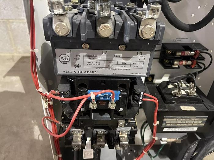 Used Allen Bradley 2100 Series Bucket Size 3 Fusible Motor Control 509-D0D 120 V S-41