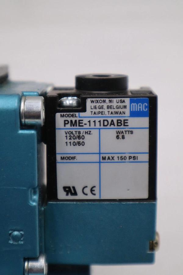 Used MAC Valves 6531B-611-PM-111DA Solenoid Valve - STOCK GF137A
