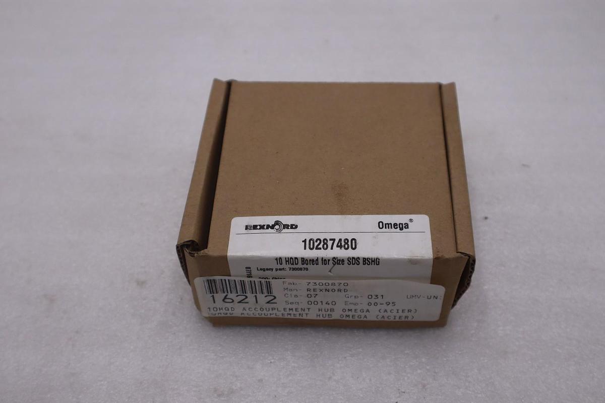 REXNORD 7300870 10 HQD HUB - NEW IN BOX - STOCK K1635A