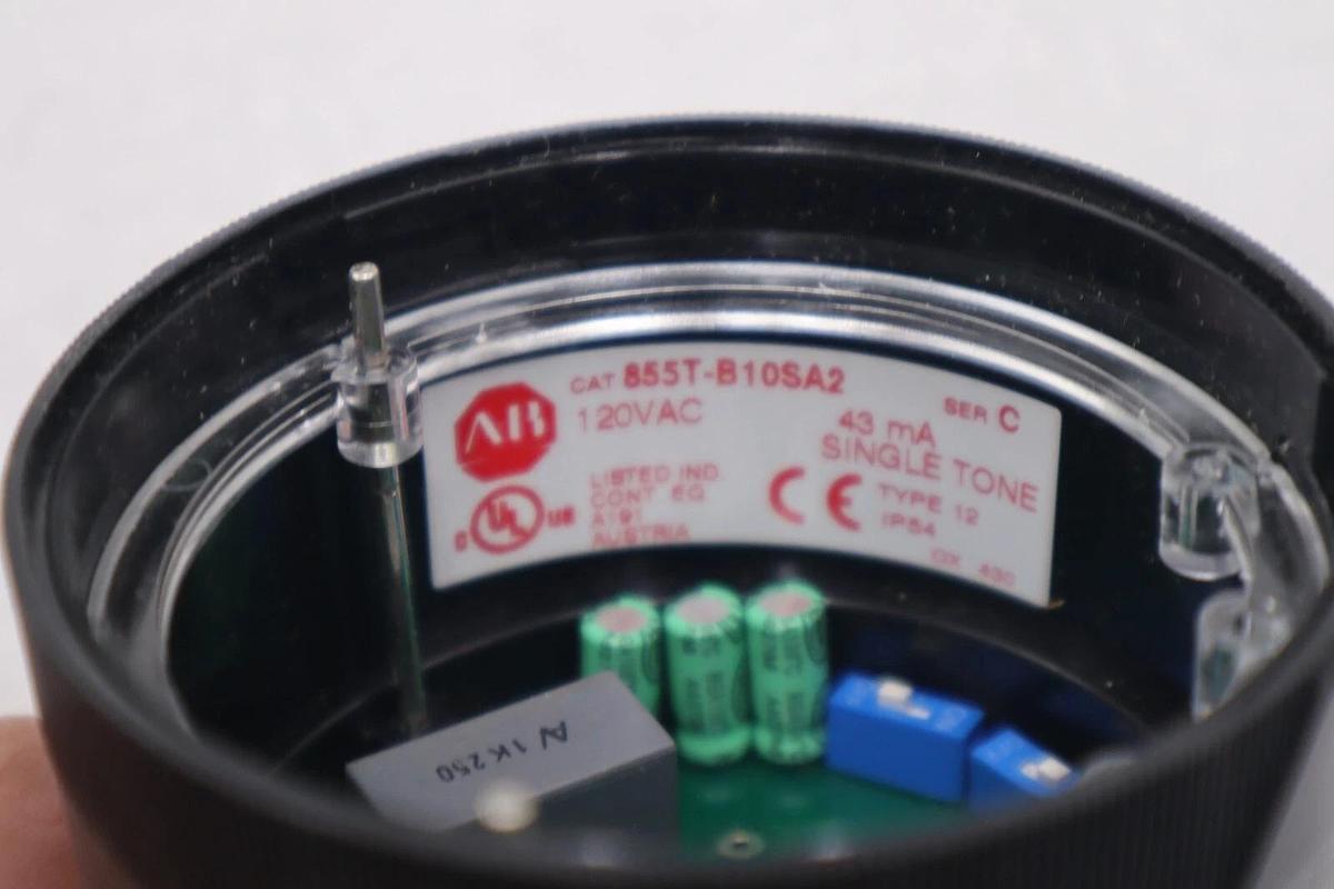New Allen Bradley 855T-B10SA2 Ser C 120V AB NEW OPEN BOX Light SoundModule L434C