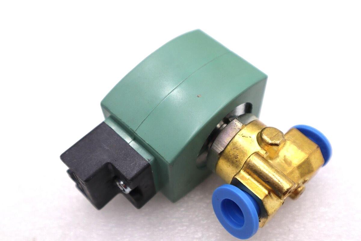 Used ASCO OFKF8314H007 SOLENOID VALVE 3-WAY 1/4 IN 120 VAC STOCK #K-2281