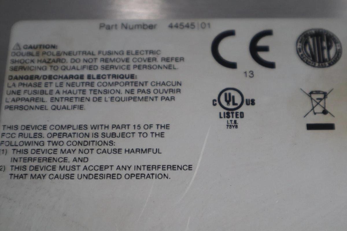 Used RICE LAKE WEIGHING SYSTEMS IQ+710-2A DIGITAL READOUT STOCK K-2983-A