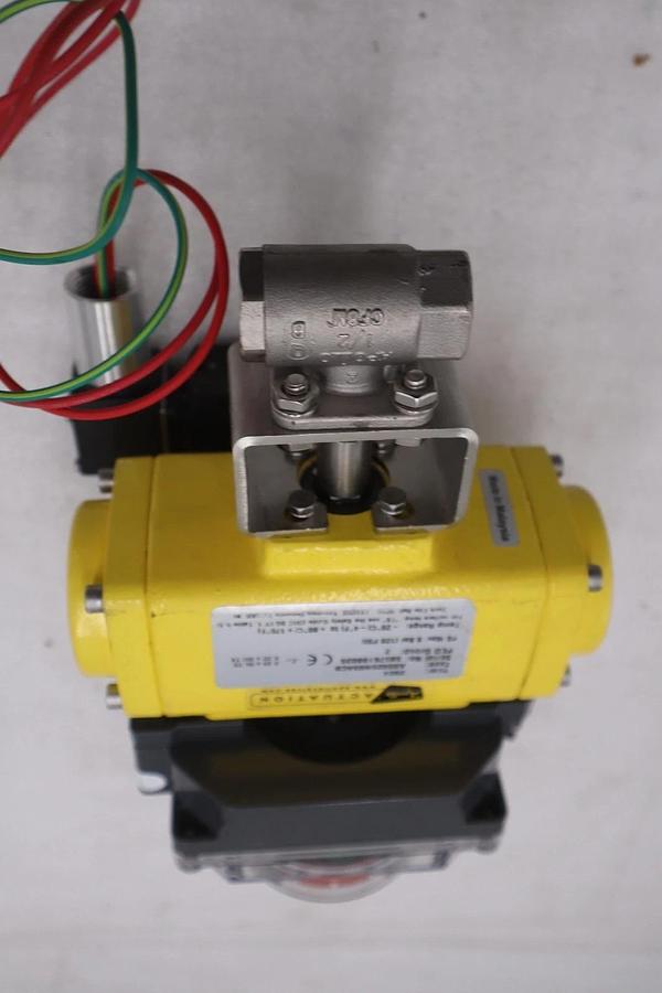 APOLLO AS0025N03ACB CONTROL VALVE WITH TOPWORX 4X And ASCO - STOCK GF720