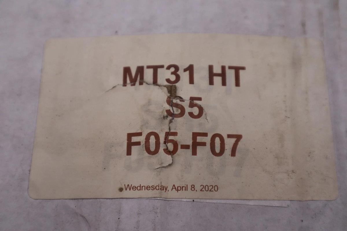 Used MAX-AIR RACK & PINION ACTUATOR CCW SR MT31.S5.F05-F07.CH17.HT - STOCK GF1167