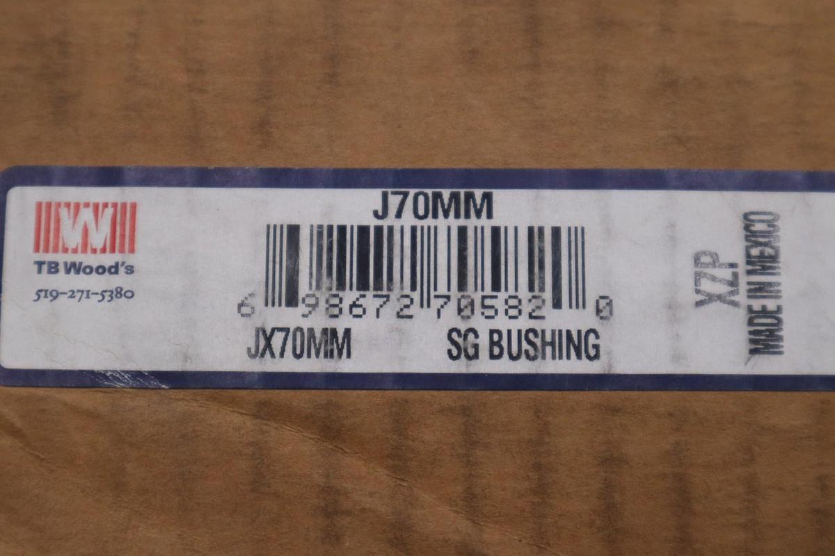 TB WOOD'S J 70MM SG BUSHING - STOCK GF585