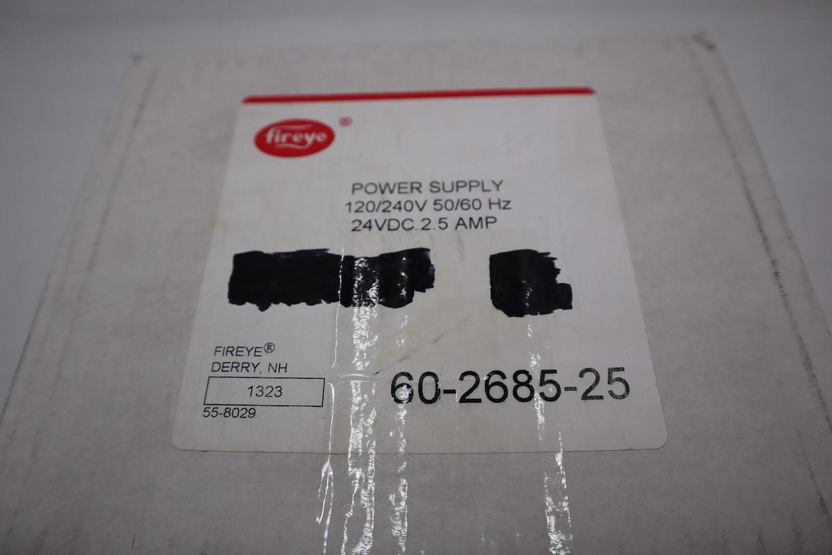 Fireye 60-2685-25 24VDC Power Supply NEW IN BOX STOCK 2919A