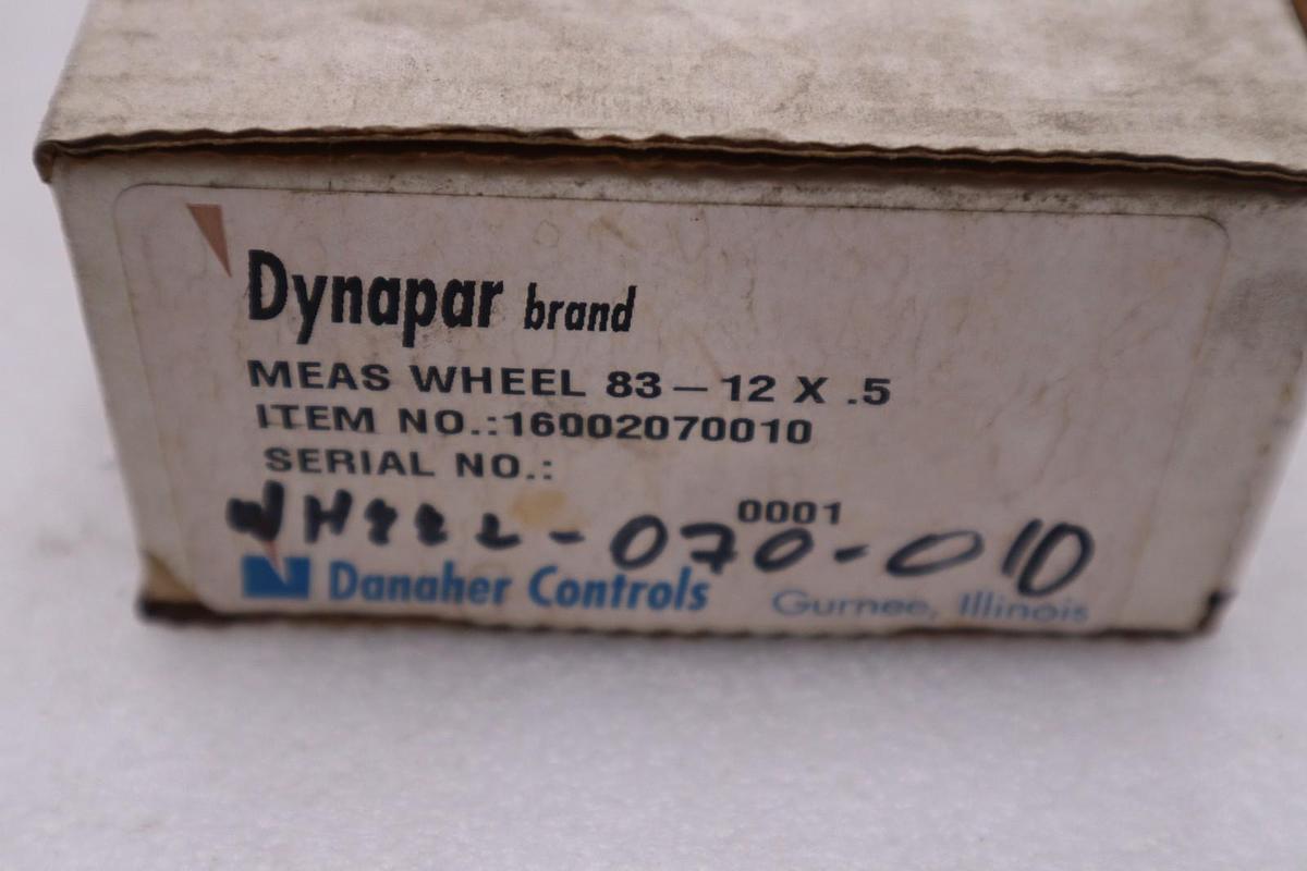 Used DYNAPAR 16002070010 / 16002070010 MEAS WHEEL STOCK GF158A