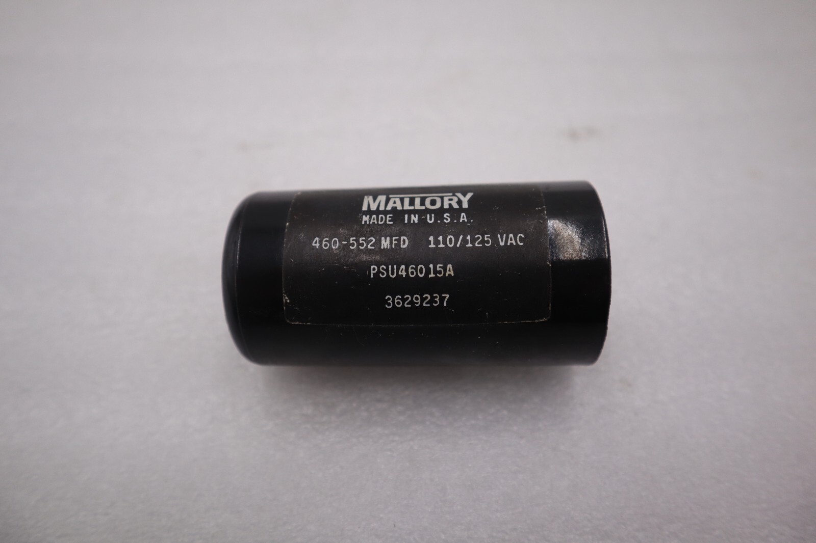 Used MALLORY PSU8830A/PSU46015A CAPACITOR #K-2691
