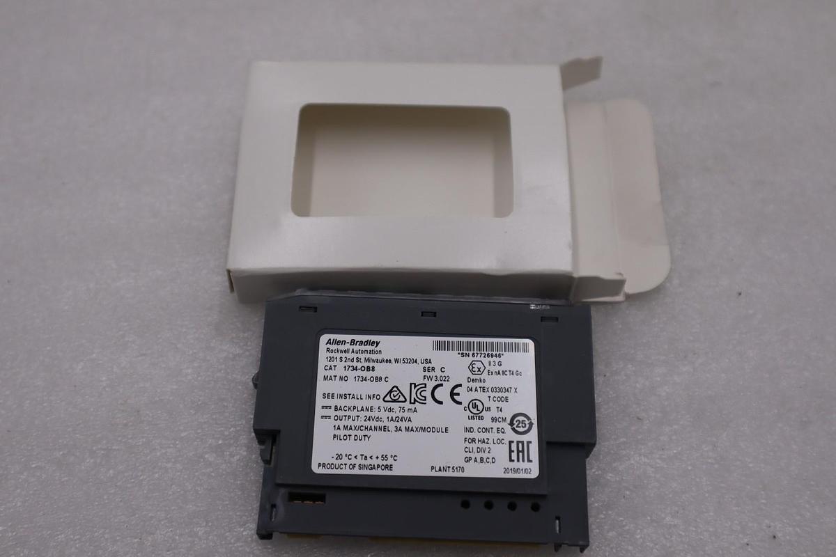 Allen Bradley 1734-OB8S Point I/O Safety Output Module STOCK H1036A