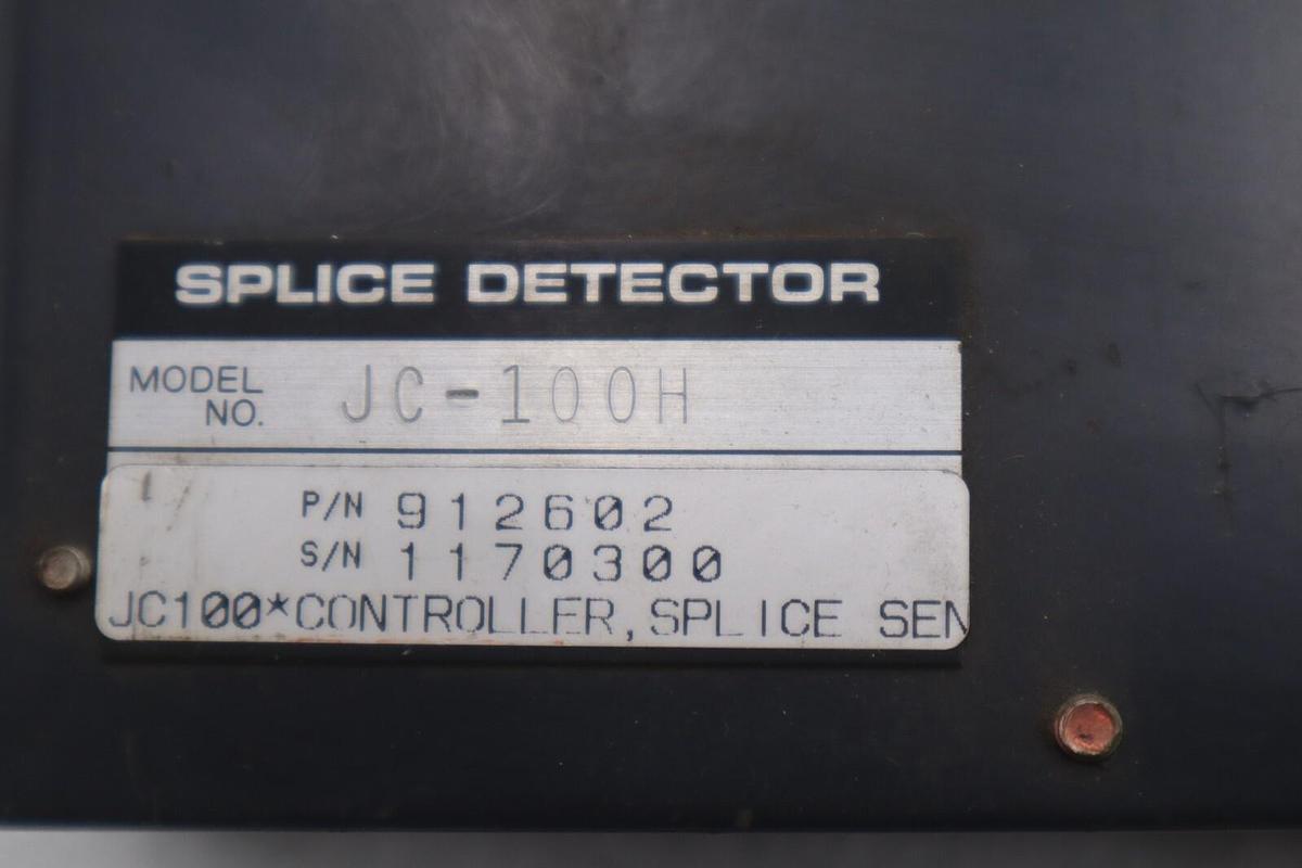 Used SURPLUS NEVER USED JC-100H POWER SUPPLY SPLICE DETECTOR STOCK K-3582