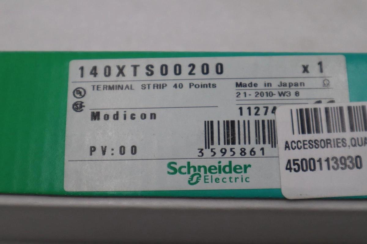 NEW 140XTS00200 Modicon Quantum Term 140-XTS-002-00  STOCK G430A