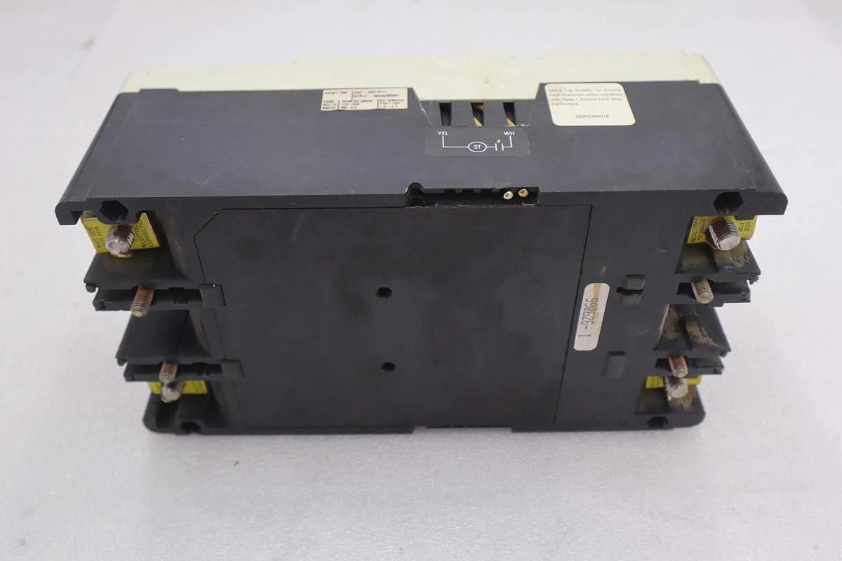 Used CUTLER-HAMMER HM2P400X5WS10 MOTOR CIRCUIT PROTECTOR SERIES C 600VAC STOCK #3219