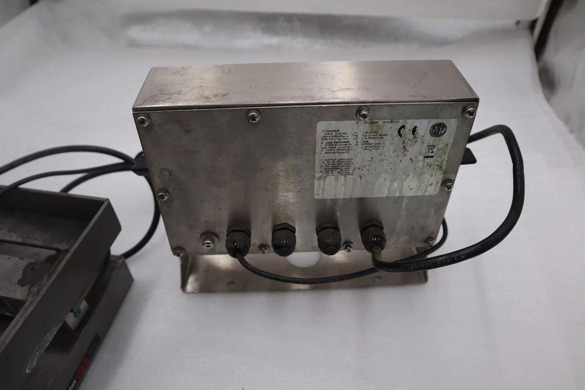 Used RICE LAKE  IQ+355-2A DIGITAL READOUT SCALE DISPLAY WITH LOAD CELL RLSP4 #2892-A