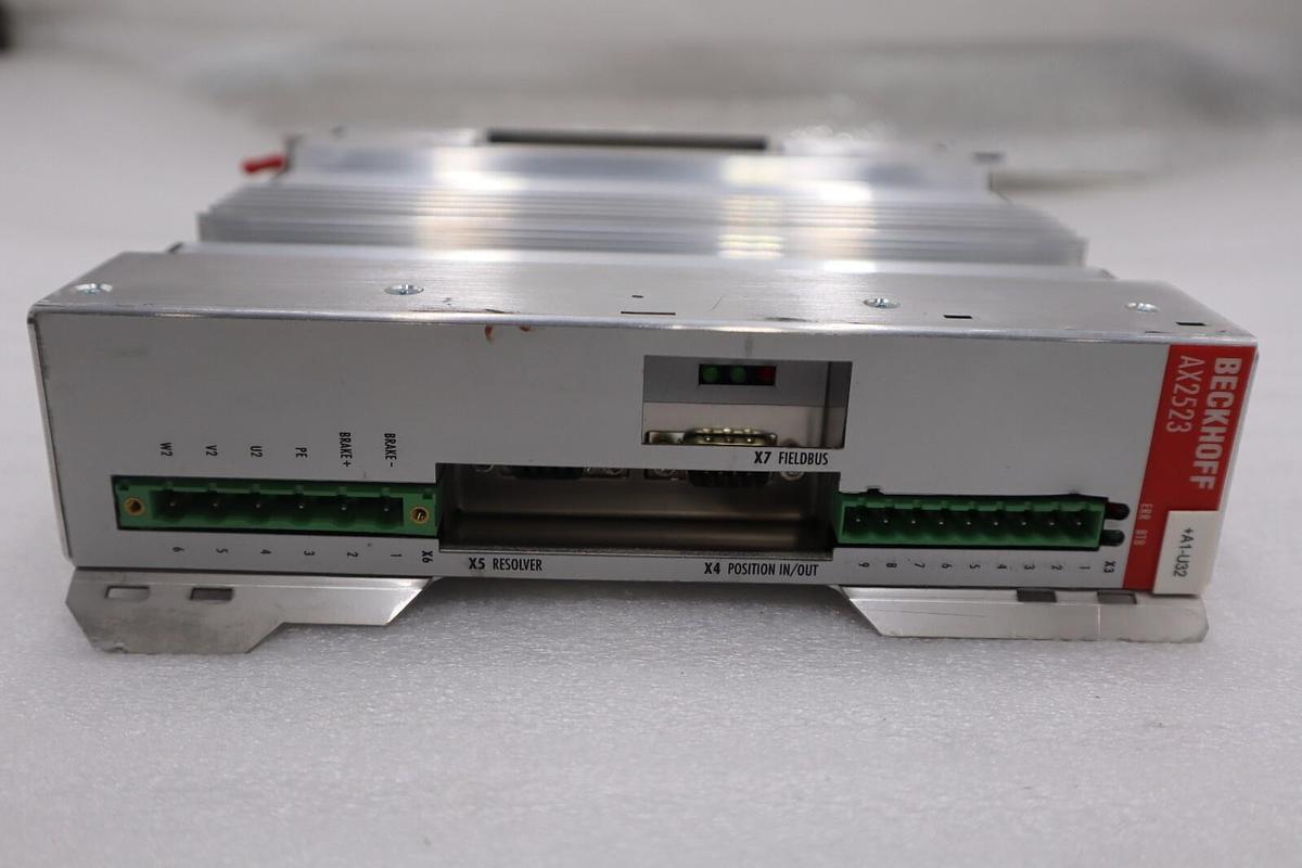 Used Beckhoff AX2523-B750 Servo Drive STOCK 3432-D