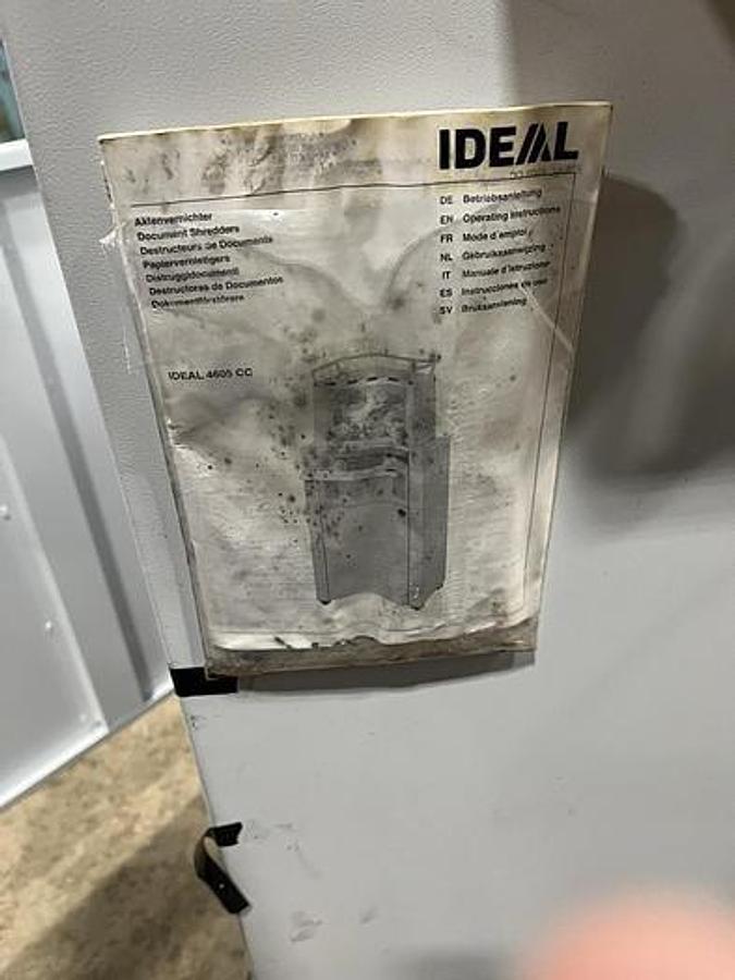 Used DESTROYIT 4605 SHREDDER P3 SECURITY LEVEL