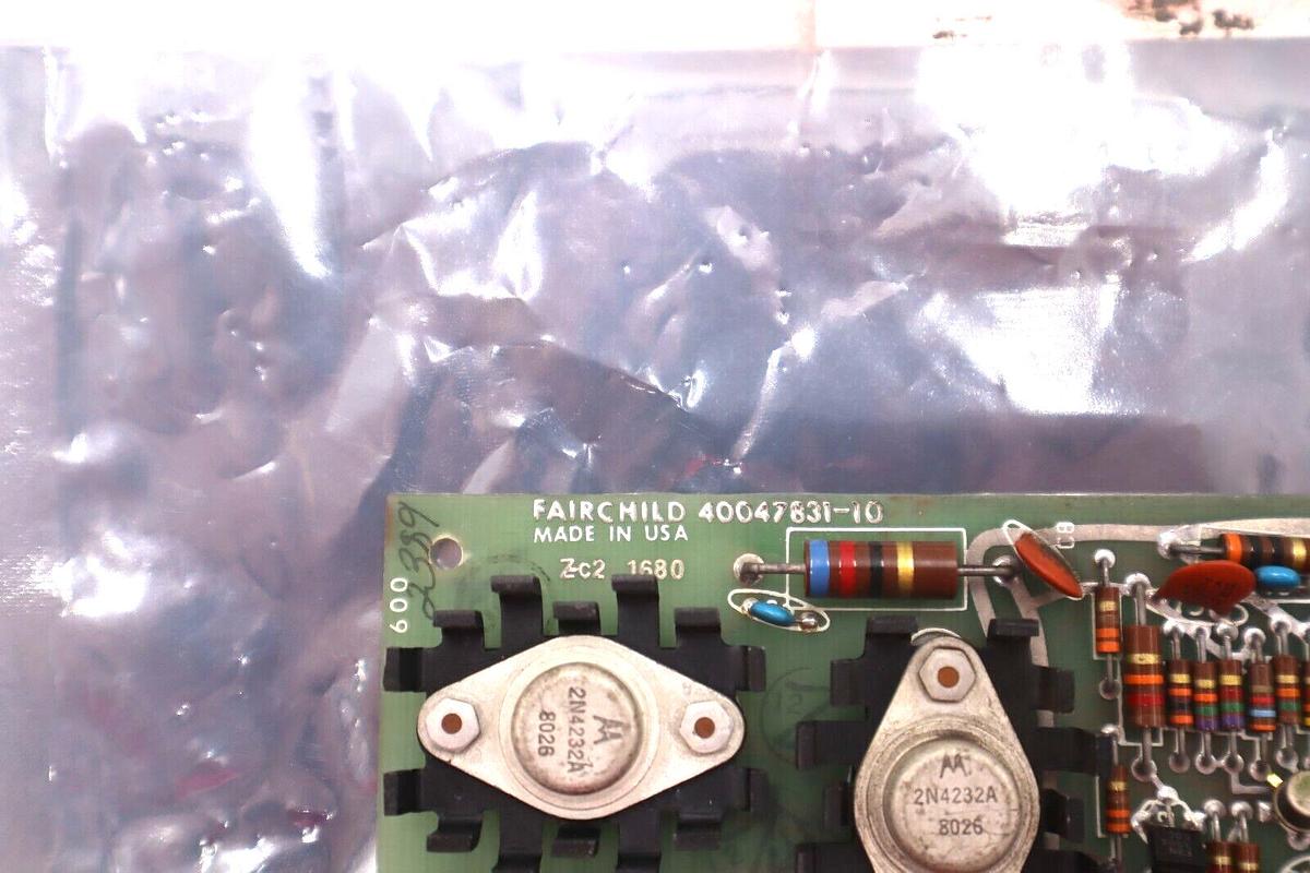Used FAIRCHILD 40047831-10 ANALOG REF SUP ASSY 97230109 STOCK #2714