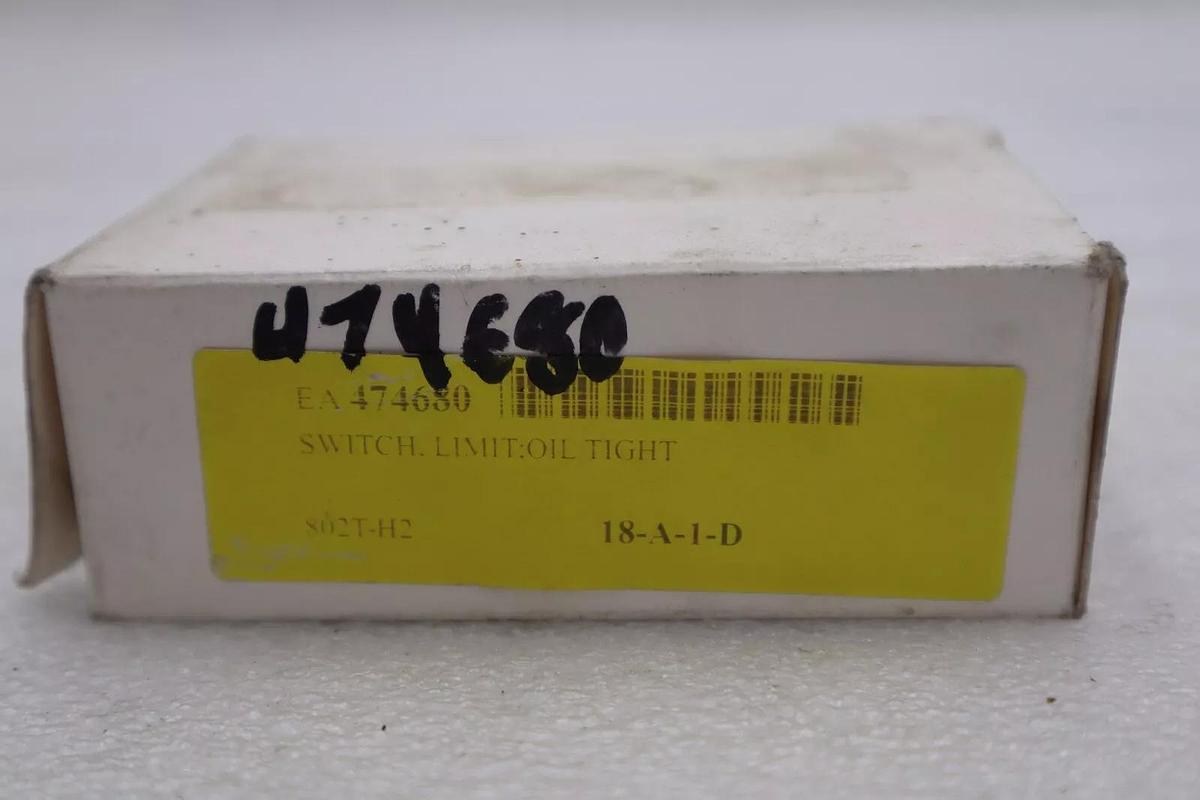ALLEN-BRADLEY 802T-H2 SWITCH LIMIT OIL TIGHT SERIES C #K-2274
