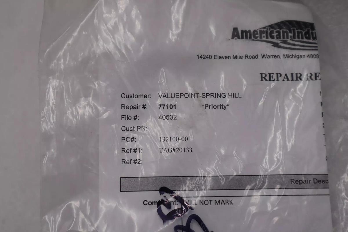 Used Telesis TMP3200 Pinstamp Marking System REFURBISHED STOCK 2625