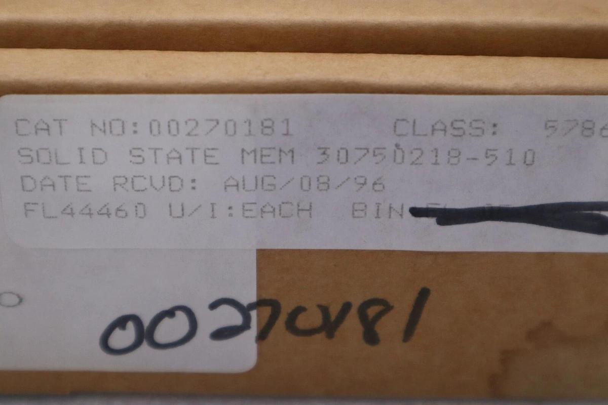 Honeywell, Memory, Circuit Board, 30750218-510 NEW IN BOX STOCK G606