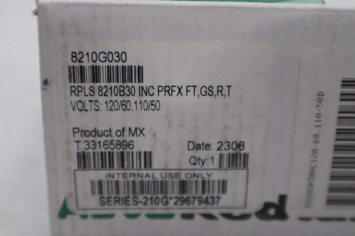 1/2" ASCO 8210G030 Stainless Steel Solenoid Valve NEW IN BOX STOCK G552