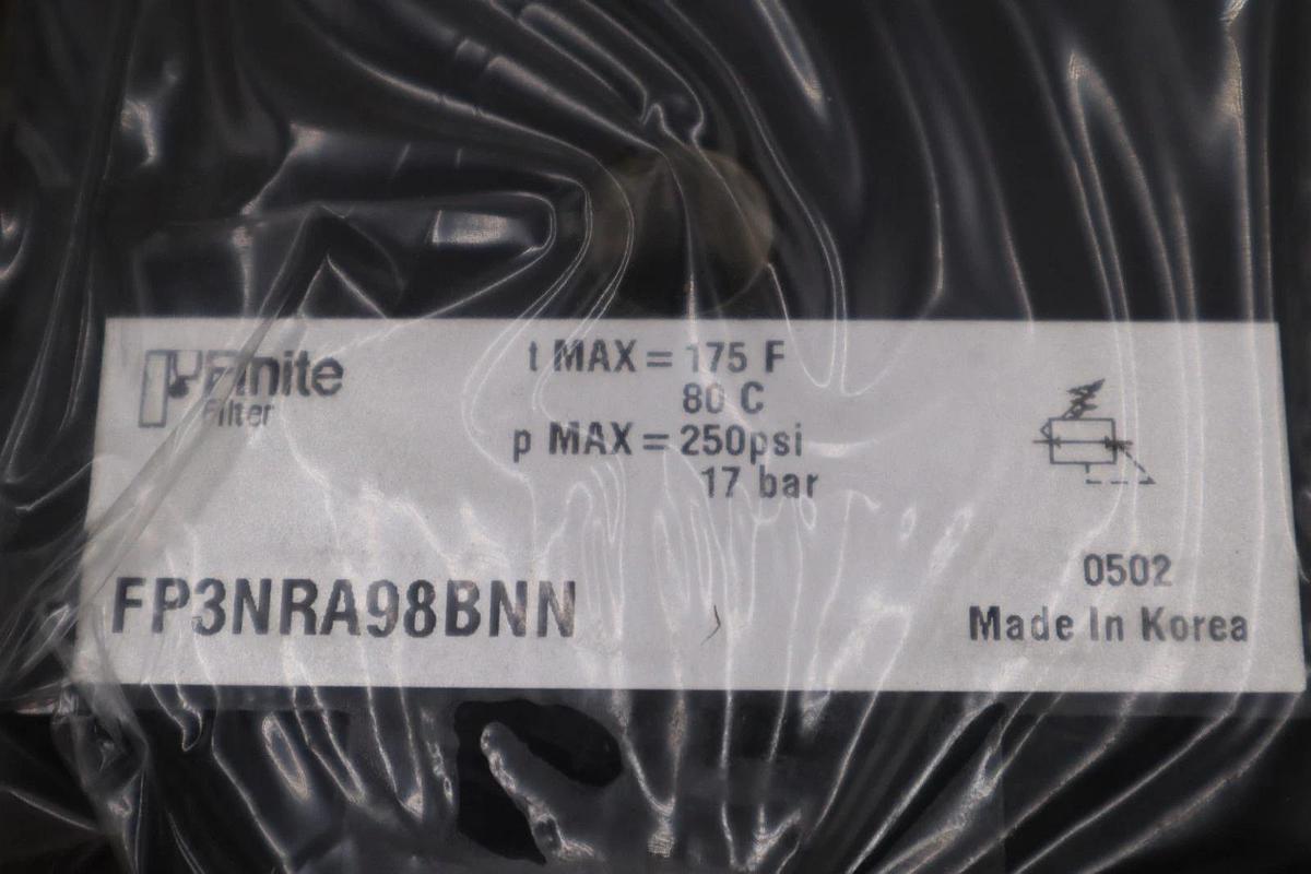 NEW OPEN BOX FINITE FP3NRA98BNN FILTER  STK GF346