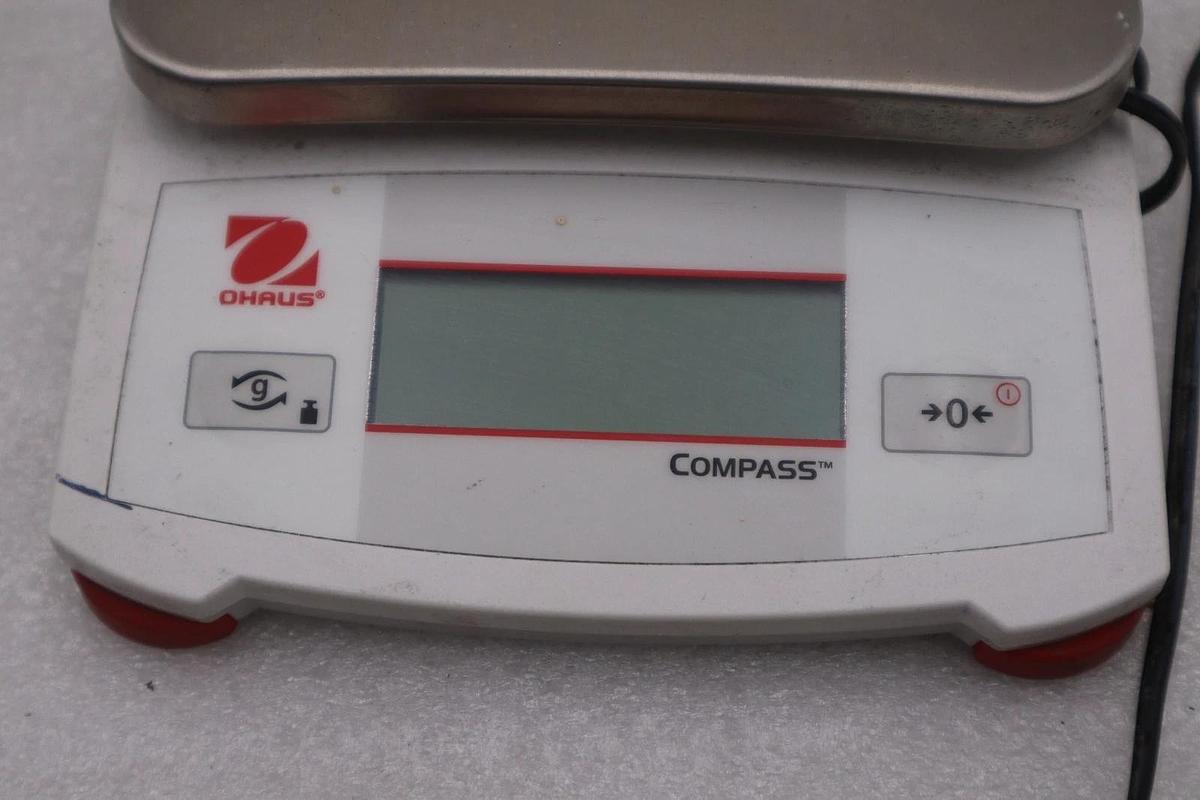 Used Ohaus Compass CX1201 - Digital Bench Scale - 1200g cap - STOCK CC71