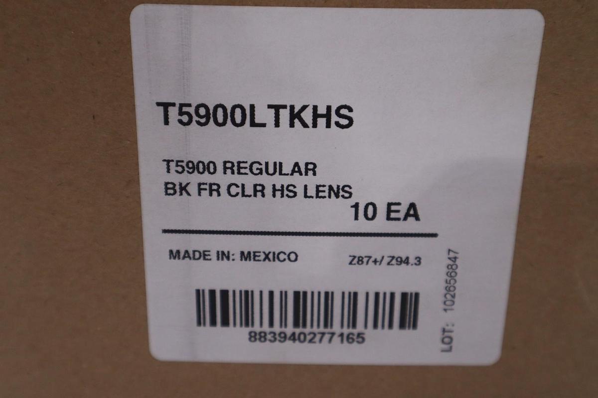 HONEYWELL NORTH T5900LTKHS Safety Glasses Qt 10 - STOCK 4747A