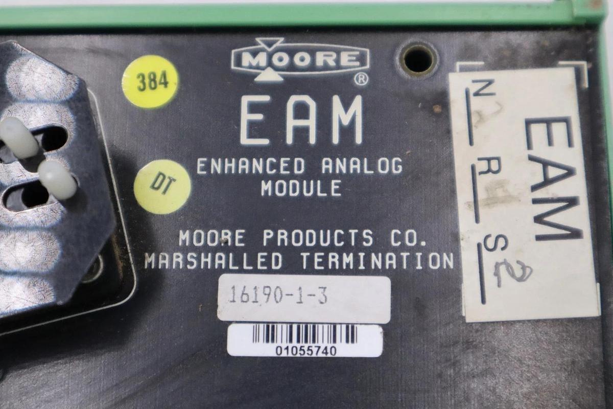 Used Moore EAM ​16190-1-3 Enhanced Analog Module PC Circuit Board Card STK H1491