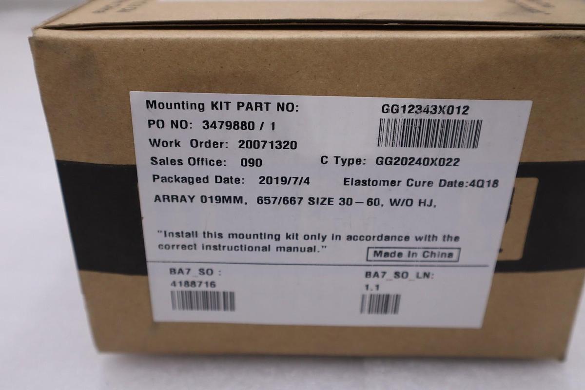 Used NEW OPEN BOX FISHER CONTROLS MTG-225-306624 STOCK GF410