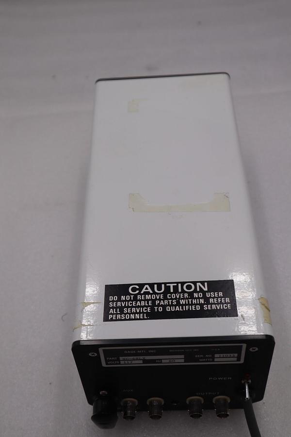 Used DAGE-MTI NC-68LX VOLTS 117 HZ 60 SERIES 68 STOCK #2804