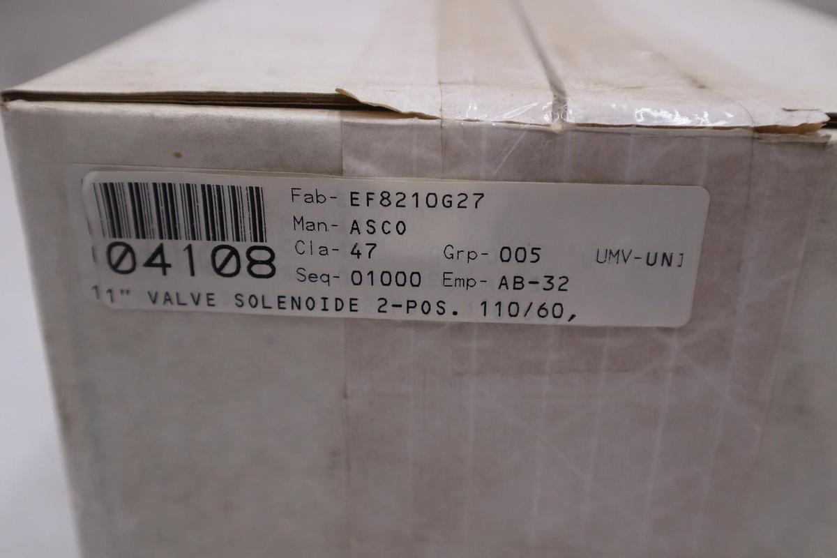 ASCO Red-Hat Redhat EF8210G027 Solenoid Valve New In Box Stock SGF-147