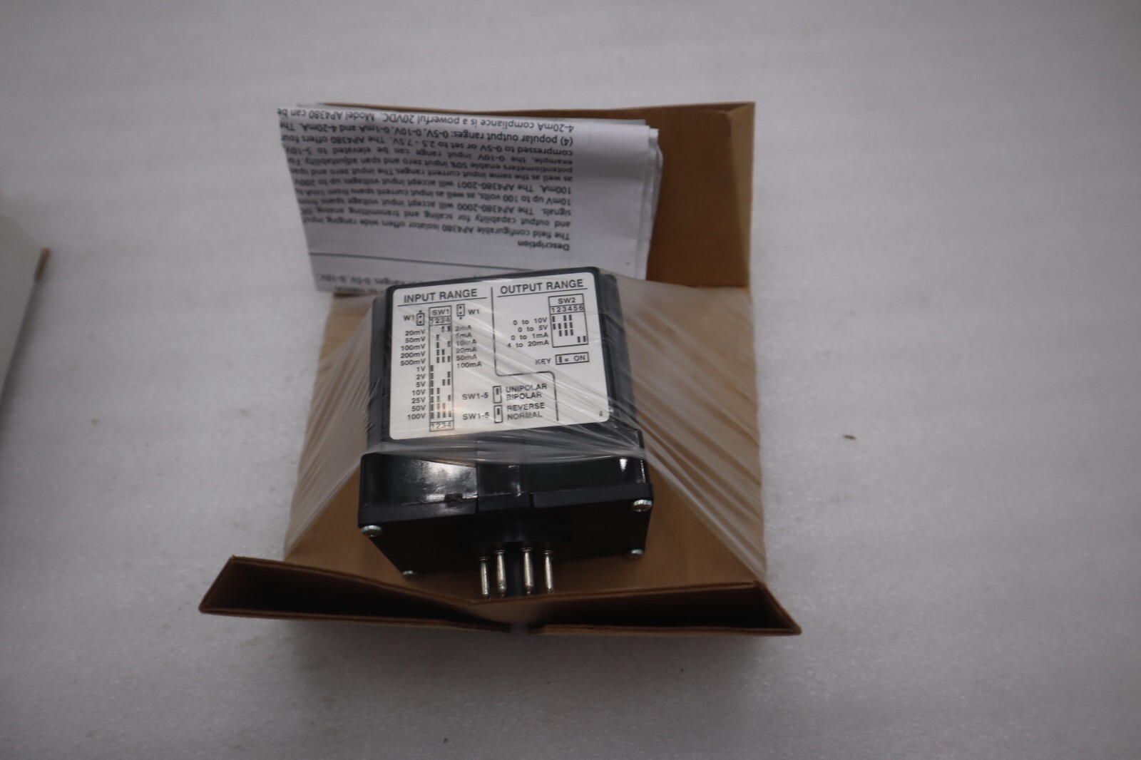 NEW IN BOX Action Pak 4300-118N TRANSMITTER STOCK G269A