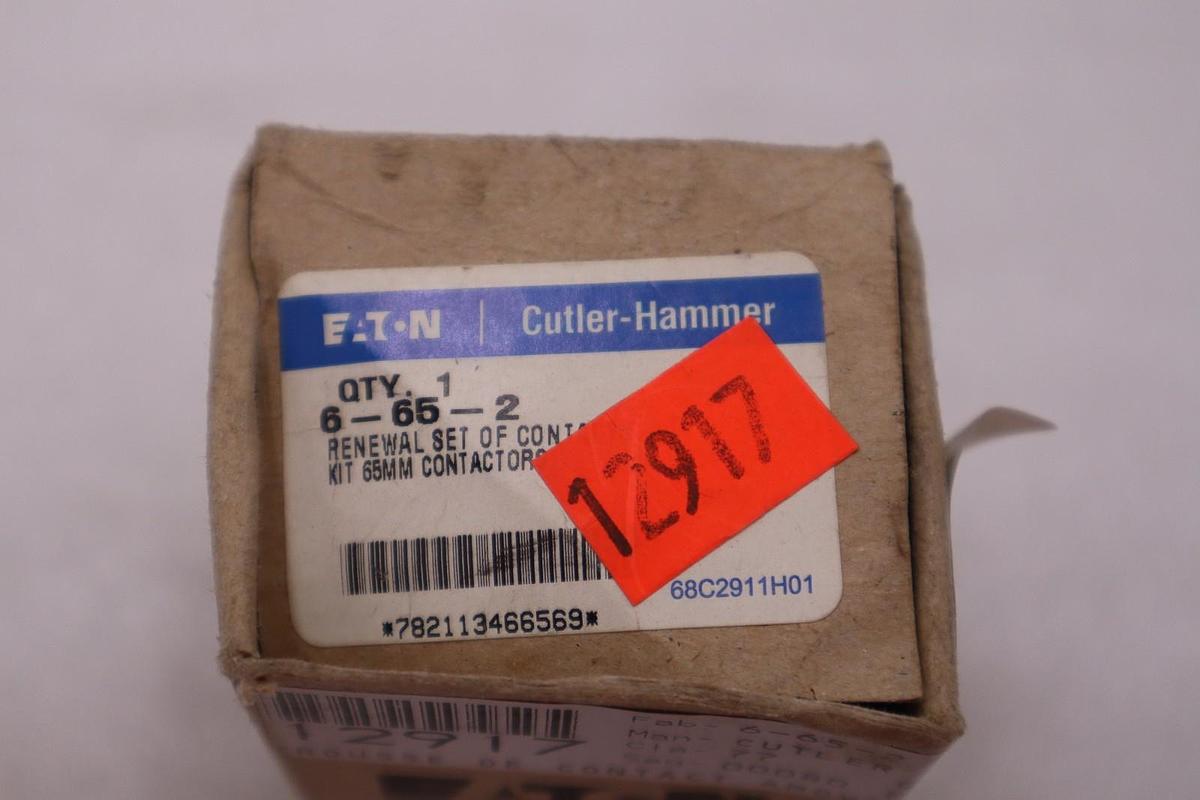 Used EATON CULTER HAMMER 6-55-2 STOCK #K-3910A