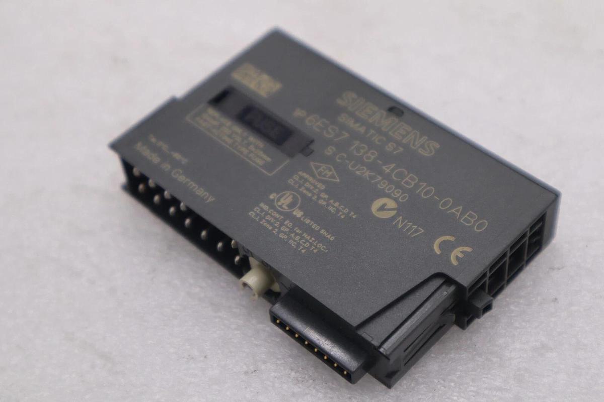Used LOT OF 4 -- Siemens SIMATIC S7 6ES7 138-4CB10-0AB0 STOCK B-1351
