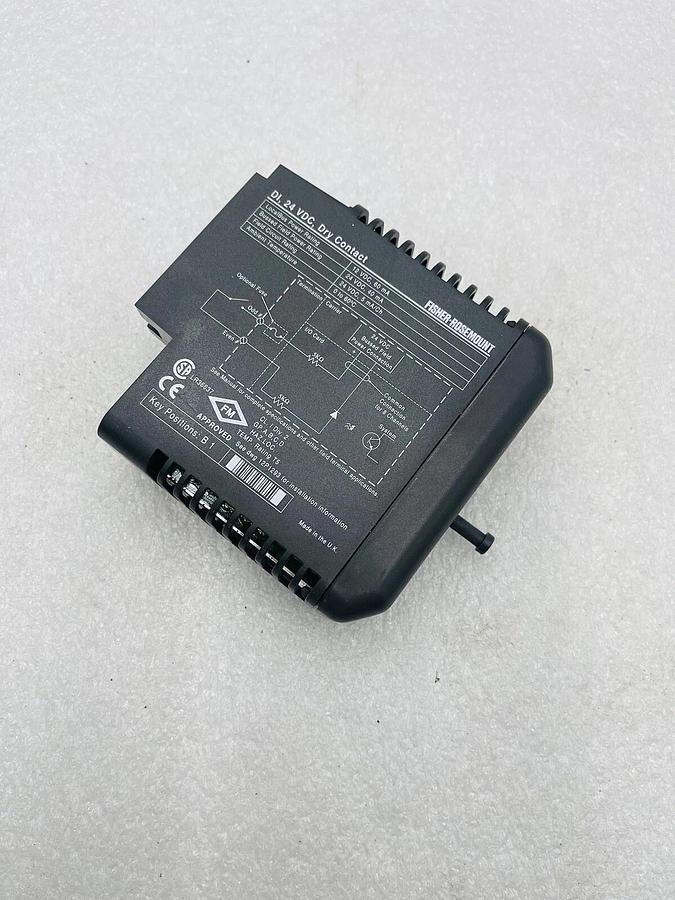 Used EMERSON DELTAV KJ3001X1-BB1 DI 8 CH 24VDC DRY CONTACT #K-2605