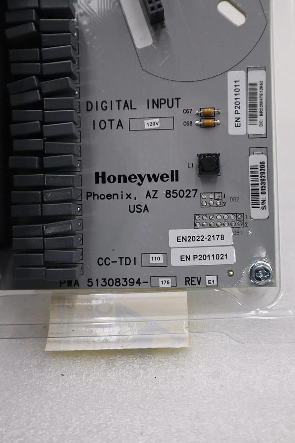 Used NEW Honeywell CC-TDI110 Digital Input IOTA No. 51308394-175 Rev E1 STOCK G28A