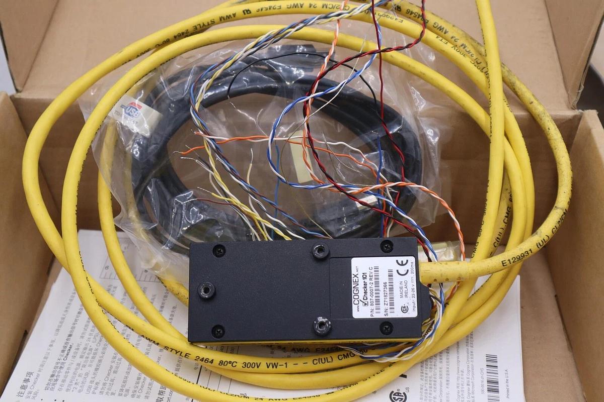 Used USED COGNEX CKR-101-00 VISION SENSOR CHECKER 805-0060-2 C STOCK 2429