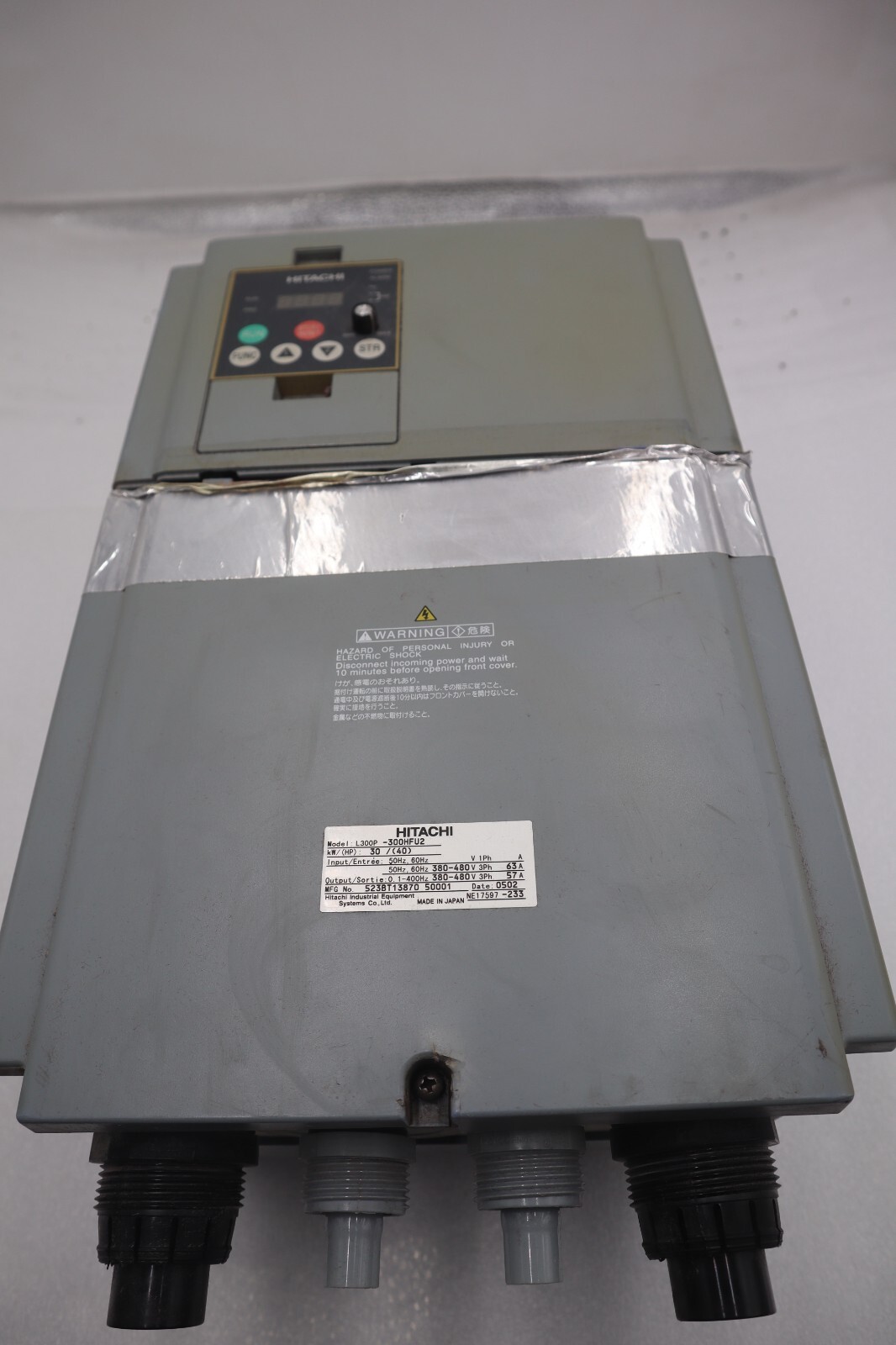 Used HITACHI L300P-300HFU2 (USED) 40 HP DRIVE STOCK 4341